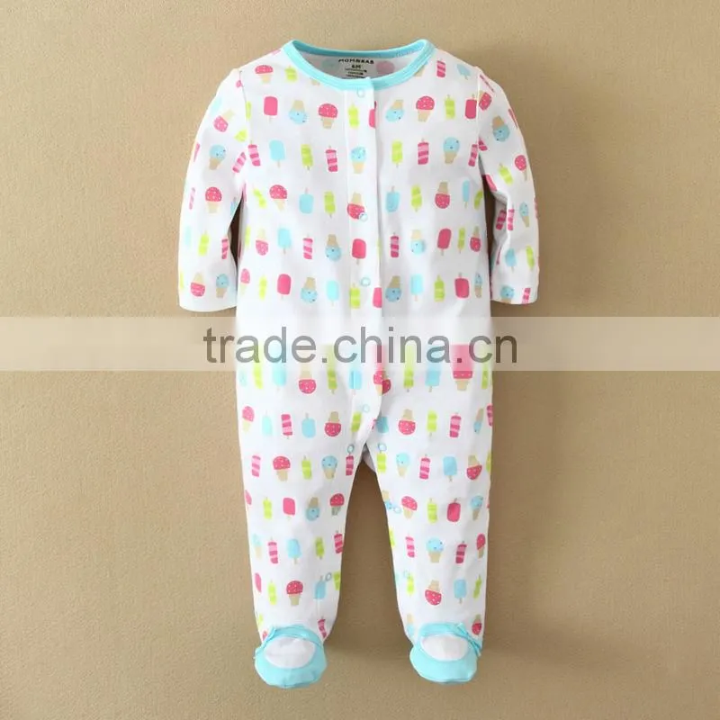 2014 baby wear 100 cotton baby romper jumper