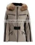 New design women nylon colourful snow ski jacket