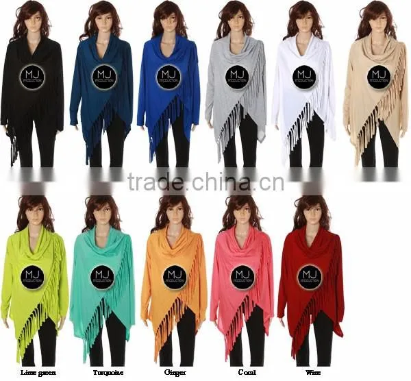 Wholesale slash top tassel blouses
