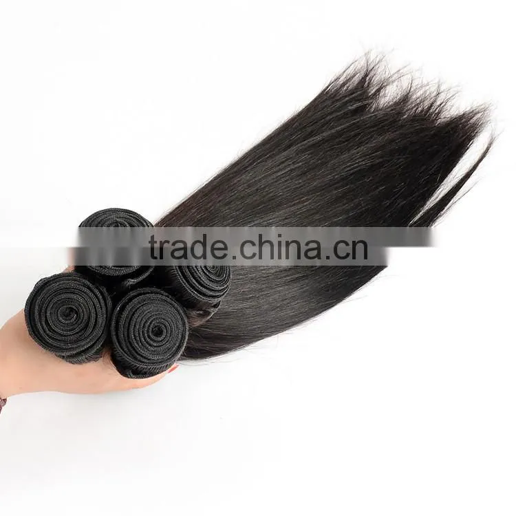 Wholesale Factory Price Virgin Brazilian Hair Bundles 8A Grade Brazilian Human Hair Weaves Straight Extension