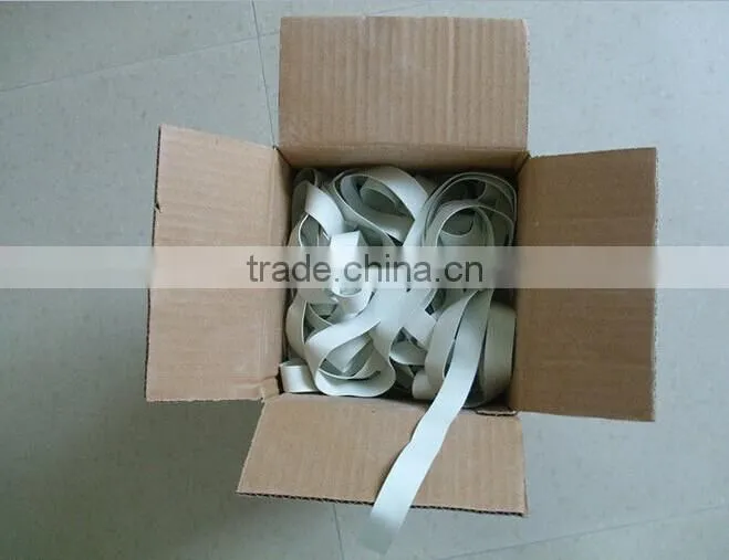 white elastic rubber tape for swimwear