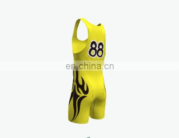 2017 New Custom Sublimated Wrestling Singlets wholesale