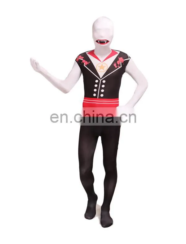Santa Mrs Claus Morph Zentai Suits Cosplay Costume Christmas Day