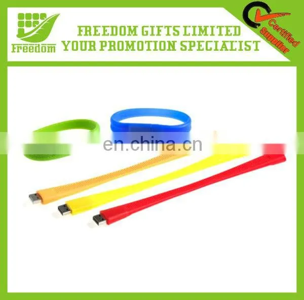 Fashonable Silicone Strap USB Flash Drive