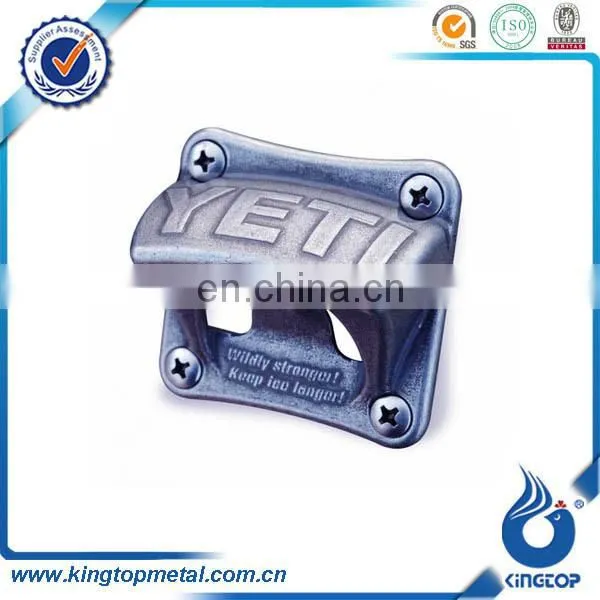 metal personalized wall mounted bottle opener