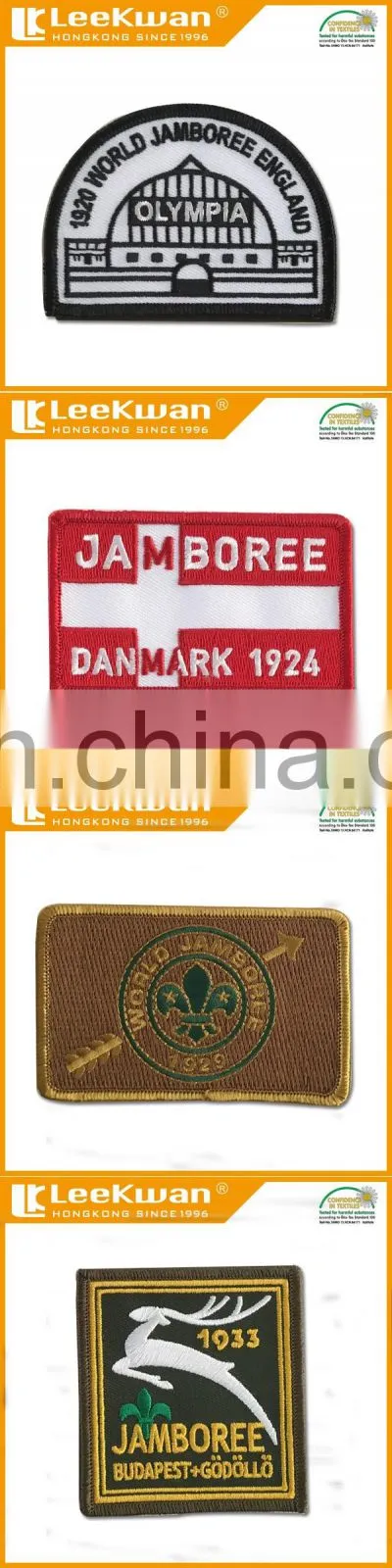 Custom Desige Military Army Scout Iron on Military Army Embroidered Patch