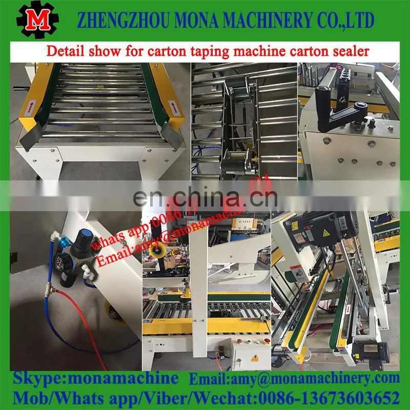 Good working Semi-Automatic carton erector and bottom sealing machine with competitive price