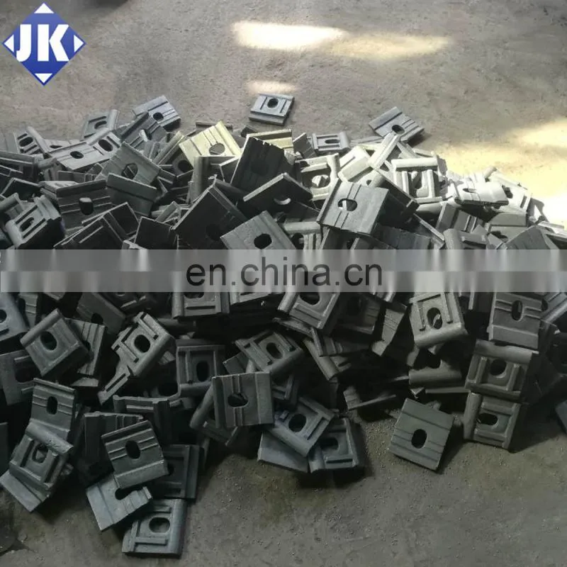 Low price Railway rail track 15kg/m 24kg/m and fastener