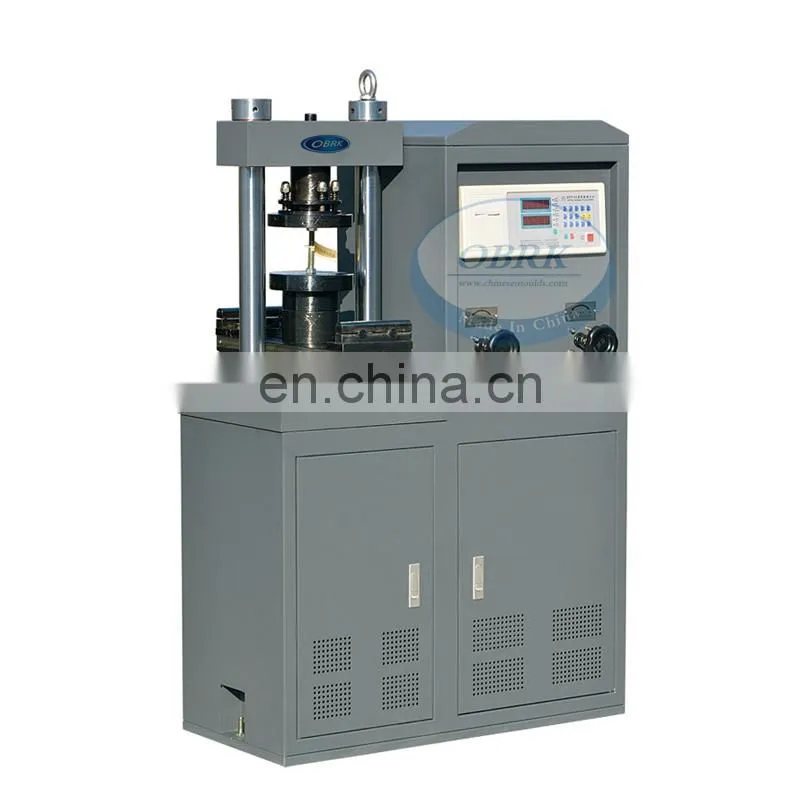 Manual Cement Strength Compressive Tester Pressure Testing Equipment