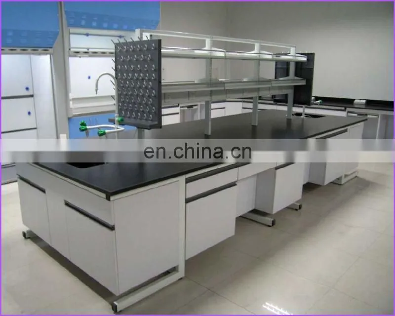 China manufacturer medical laboratory equipment used dental wooden school lab tables for sale