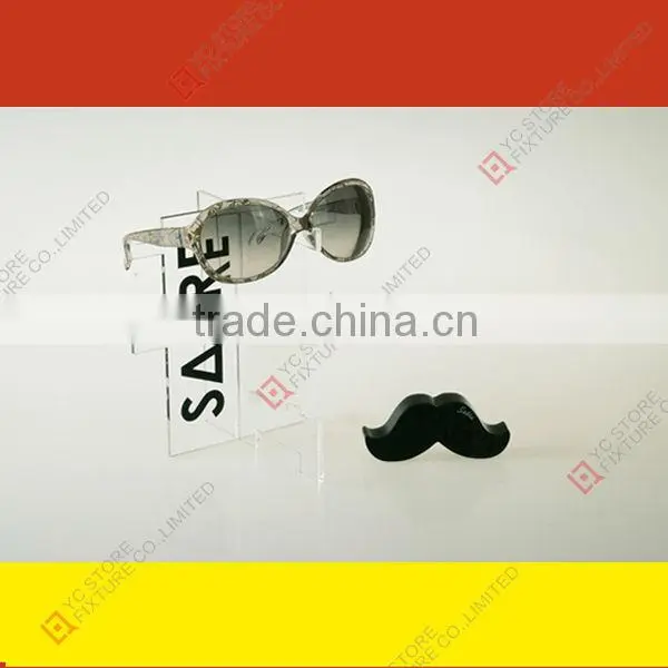 Smart countertop acrylic eyeglasses display rack