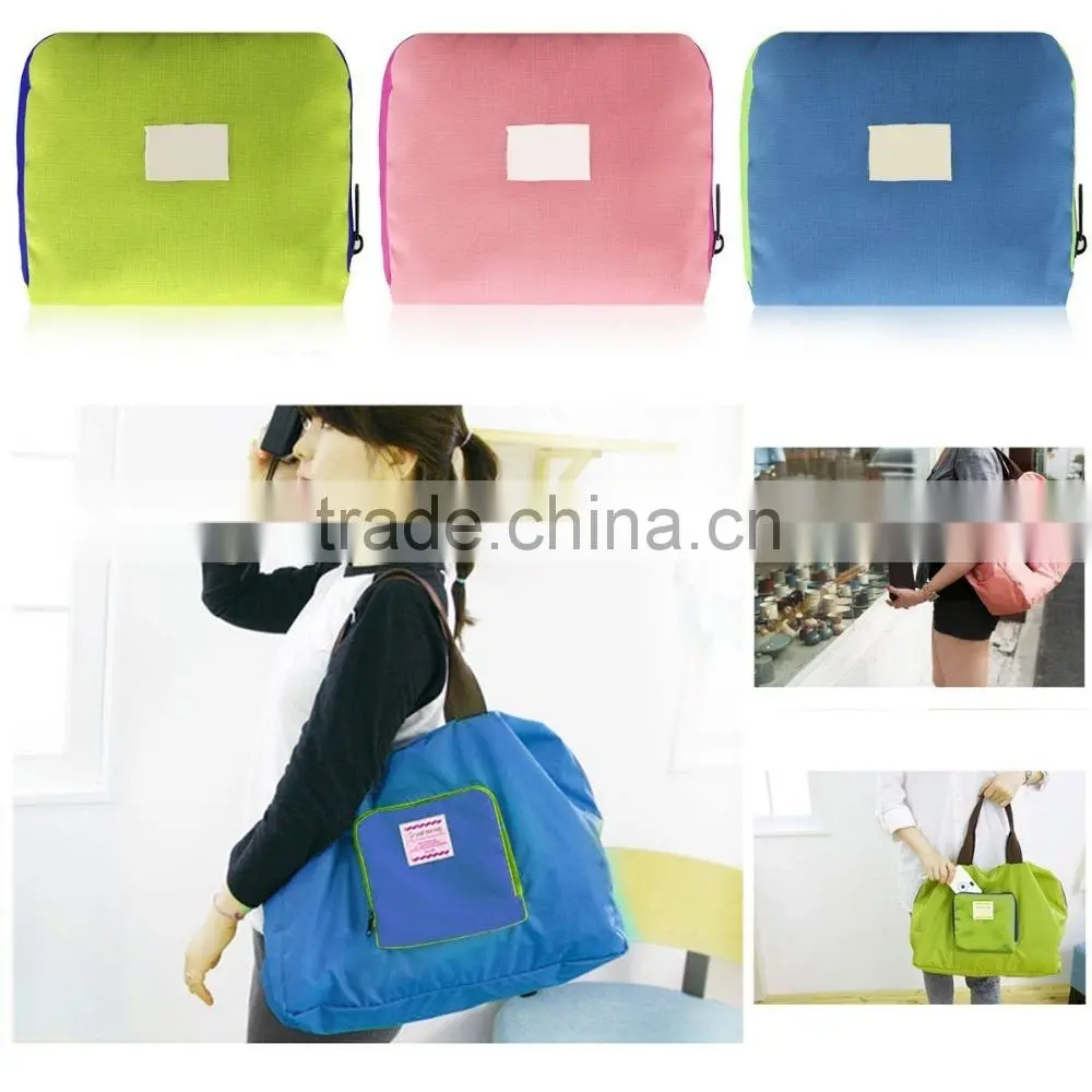ladies shoulder bags New Fashion Foldable Shopping Bag Street Shopper Bags Multifunctional Shoulder Bag