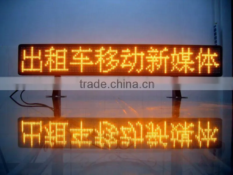 3d semi-outdoor digital number led display board