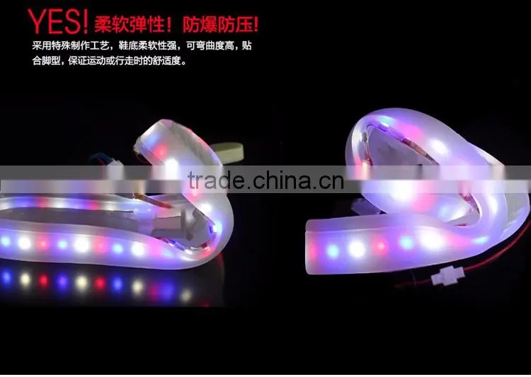 2016 Casual Luminous Shoes Led Women Fashion Simulation LED Shoes Colors