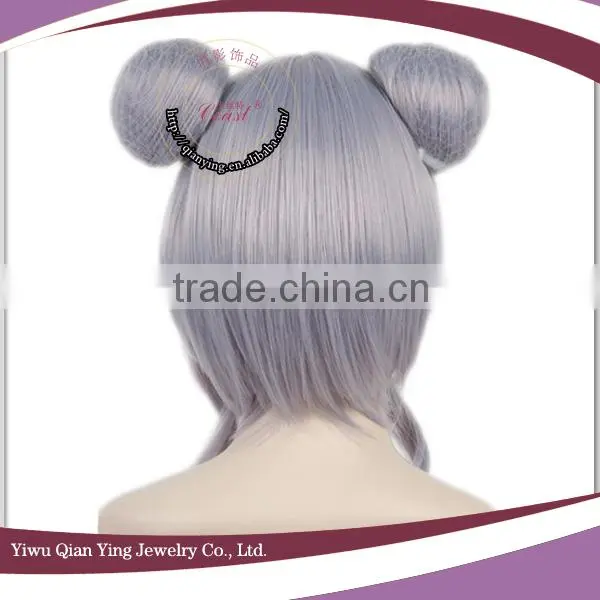 cute Wholesale blue Vocaloid cosplay wig