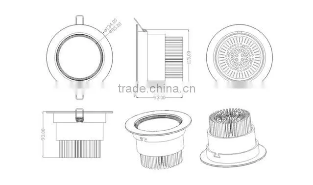 Hot sale Indoor LED COB Downlight