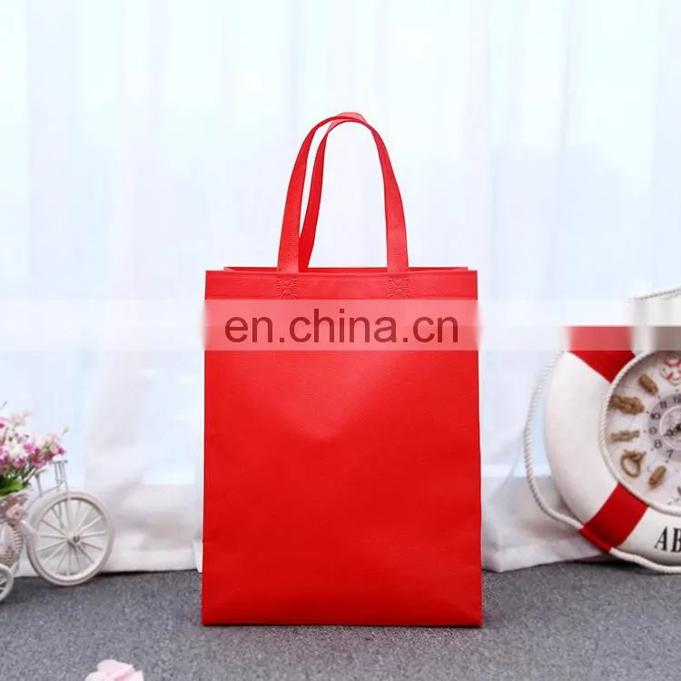 Wholesale Cheap Non Woven Bag Eco Reusable Tote Bags Custom Logo Printing Shopping Bags