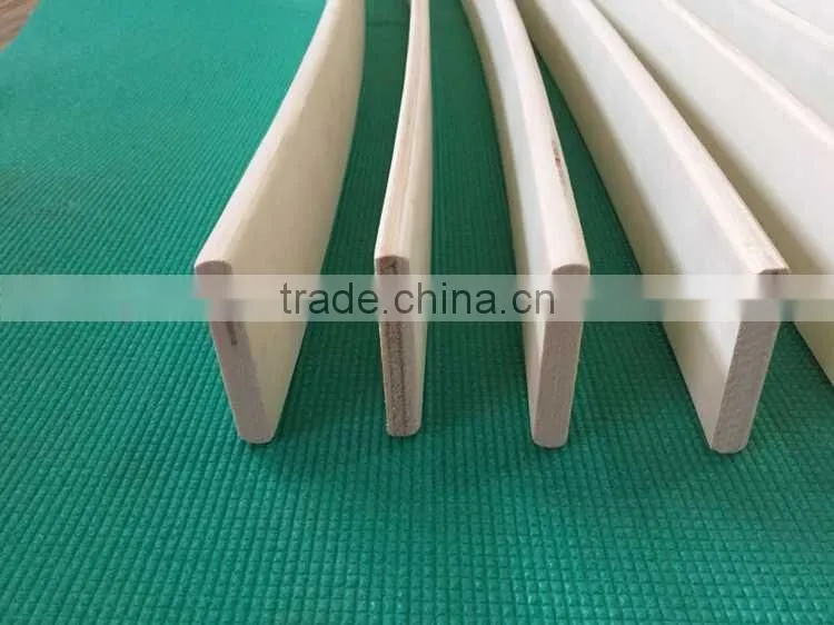 cheap and high quaity Poplar bed slats wooden bed slats replacement bed slats