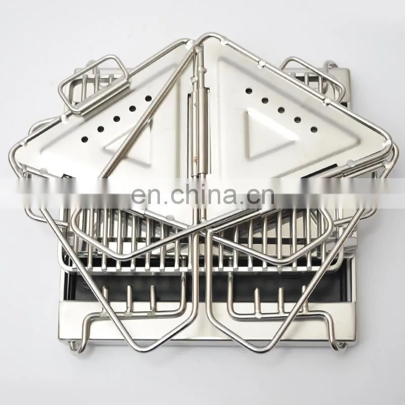 Portable Outdoor Camping Stove Bonfire Propane Fire Pit Fireplace Grill