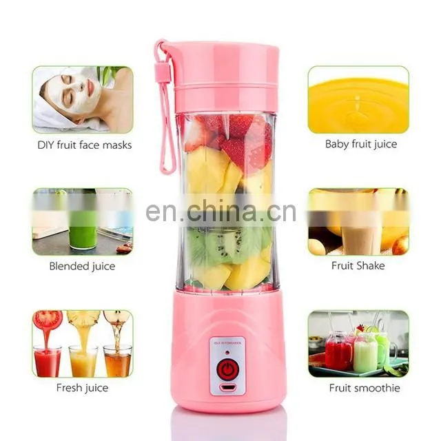 Rechargeable USB Mini Portable Electric Juicer Home Multifunctional Fruit Juice Cup