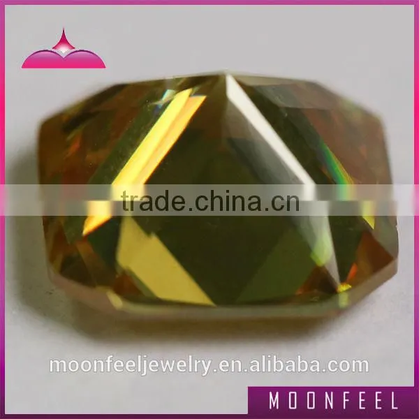 color change cubic zirconia synthetic octagon gemstones