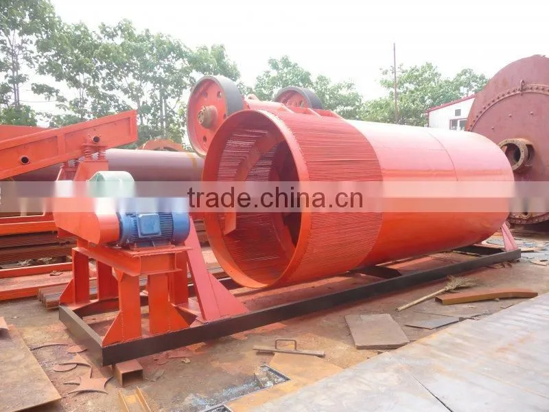 Mini cylinder stone scrubber/lab cylinder stone scrubber/small cylinder stone scrubber