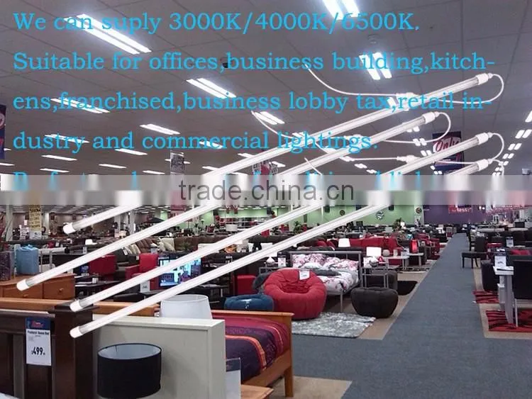 5pcs/lot LED Integrated Tube T8 1200mm18w SMD2835 AC100-240V led tube light warm white cold white Gleeson