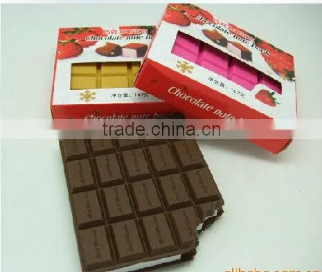 silicone chocolate school notebook