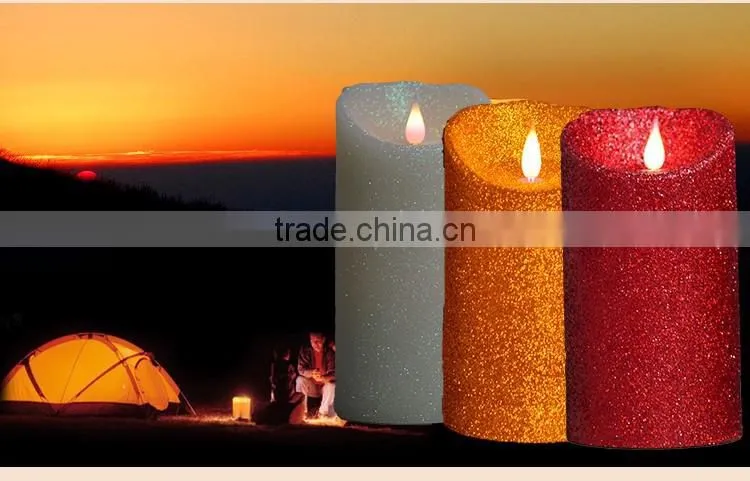 flickering led candle yellow led candle