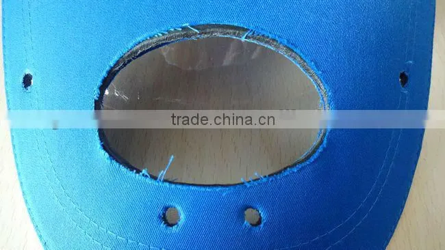 custom blank blue baseball solar fan cap