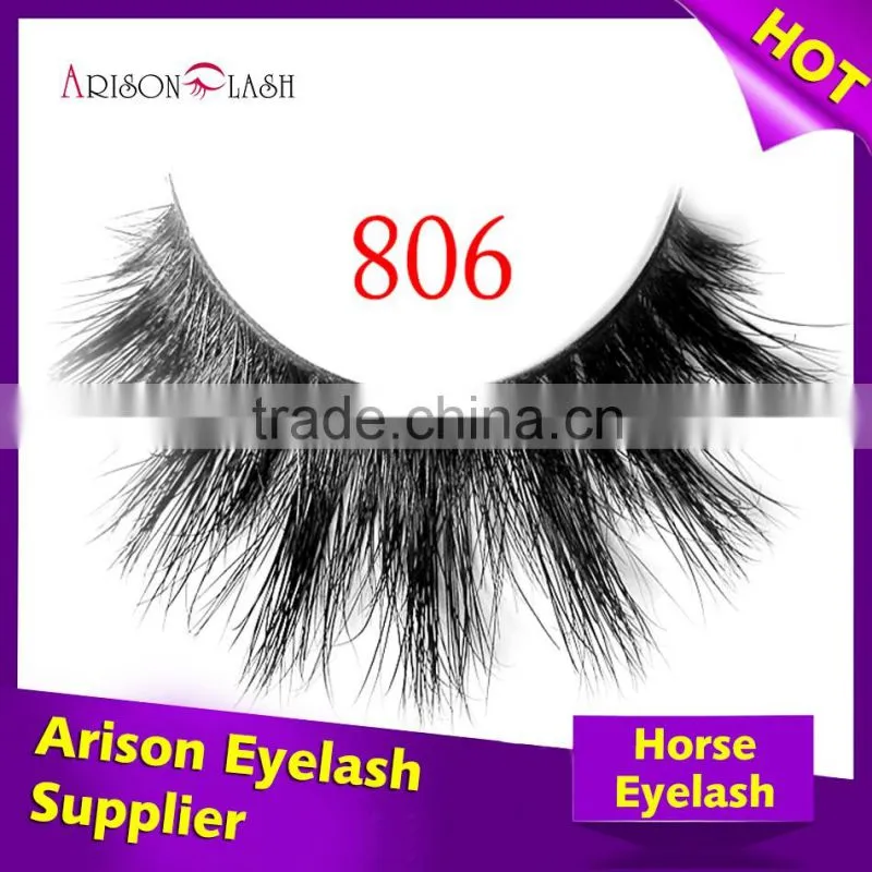 private label horse fur lashes, 3d mink eyelashes,mink strip eyelashes mink the eyelash extension