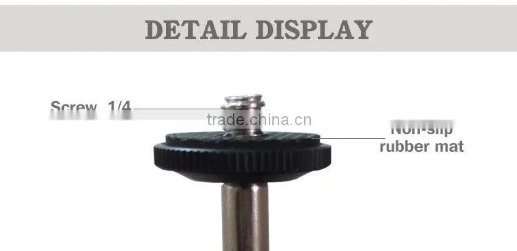 ENZE OEM factory New camera Tripod Accessories Mini Tripod Ball Head with Hotshoe for camera