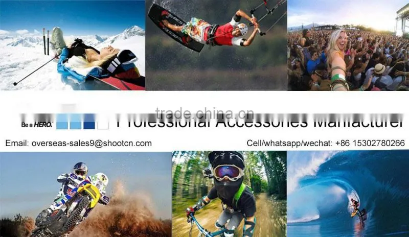 SHOOT GoPro 3 in 1 Screen Adapter + Standard Frame+ Non- touchable LCD Screen for GoPro Hero3+ GoPro4 Black Version