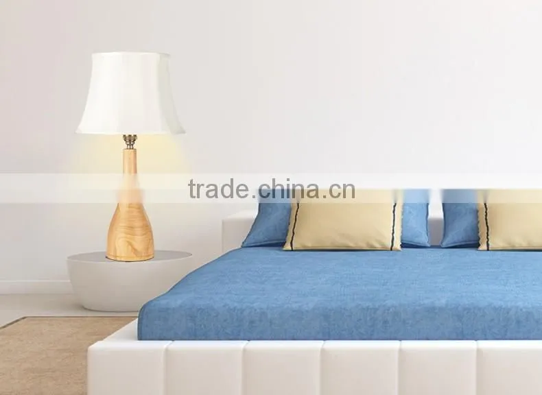 LED Wood table lamp LED Wood table Light JK-879-02 Modern Lighting Decorative Wood Base Bulb Table Lamp