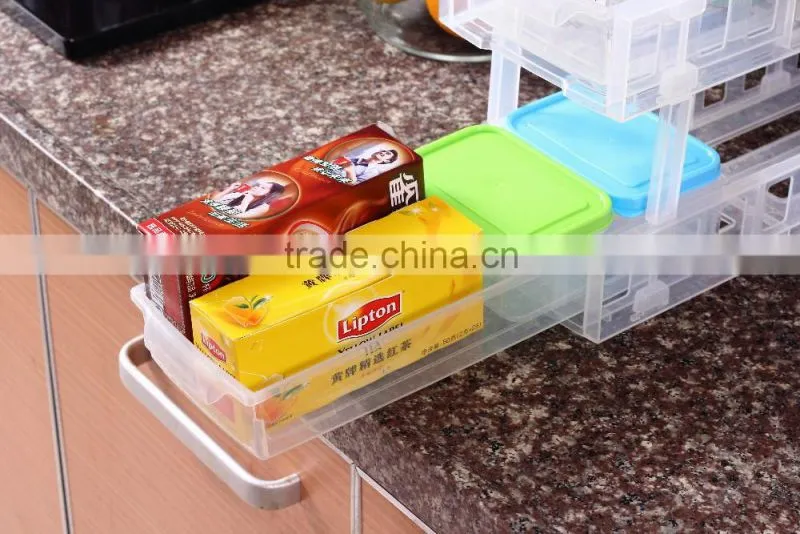 PP 33.4*14*6 High quality kitchen storage box/storage rack