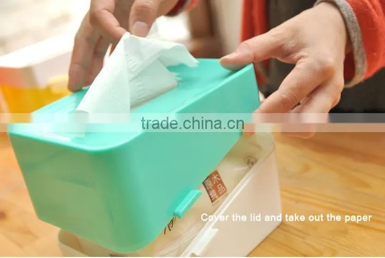 Newest design facial porcelain tissue box