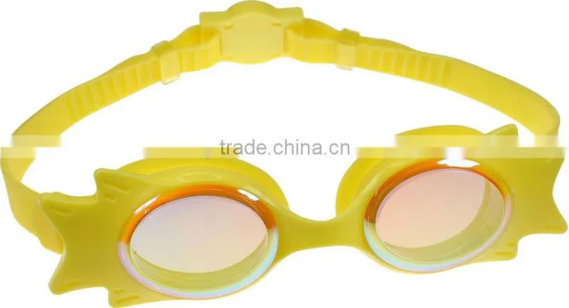 2015 Best waterproof anti fog swimming goggles for children