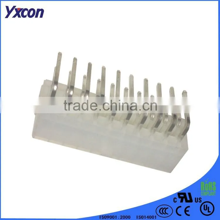 Dongguan factory 4.20mm pitch 20 pin right angle dual row wafer connector