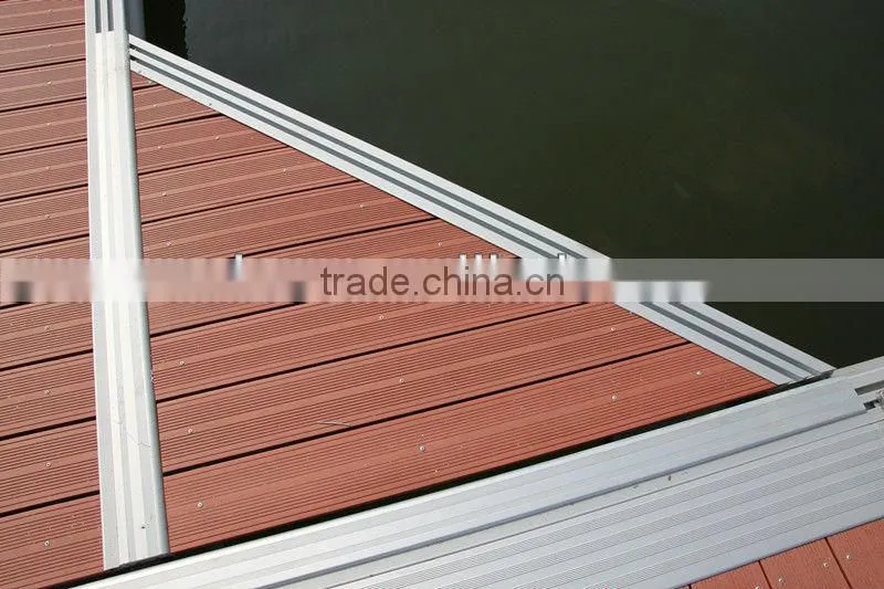 Dock WPC decking with high quality in guangzhou