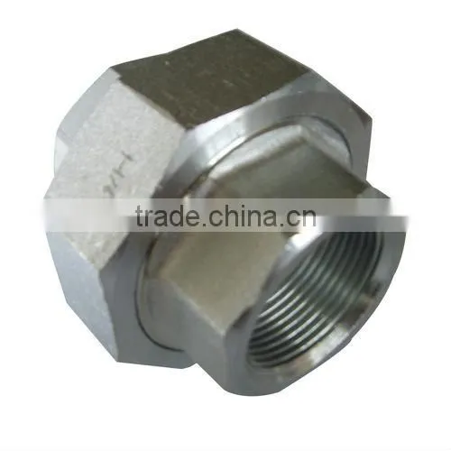 Stainless Steel Pipe Fitting Union Connector Universal Pipe Union