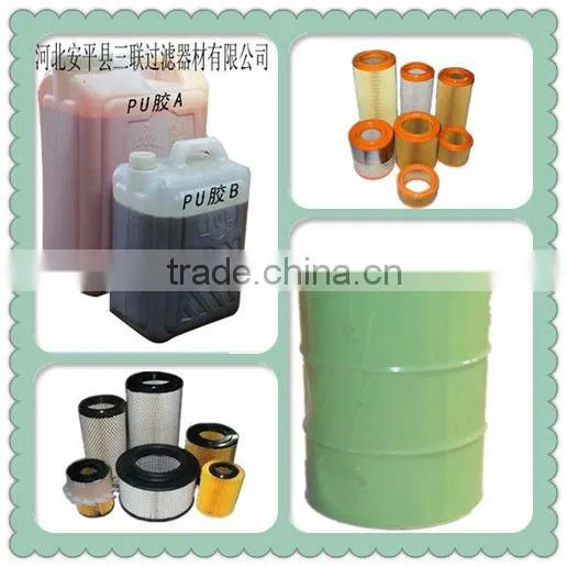 polyurethane PU adhesive for filter manufacture