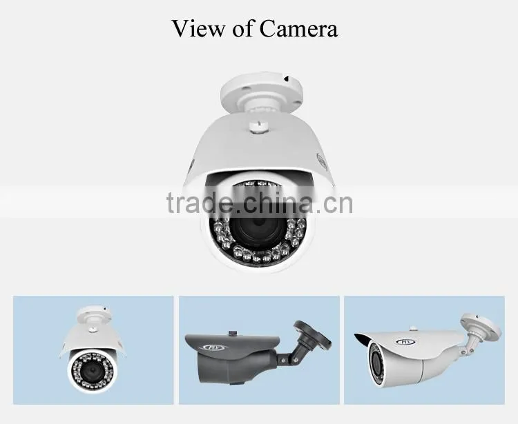 High quality onvif bullet outdoor ip camera 1080p hd cctv h.264 weatherproof zoom lens wecam