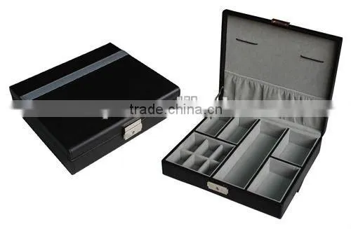 Double layers Wooden Jewellry Box