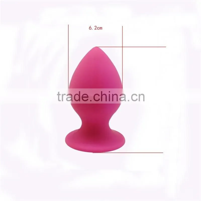 New arrival black anal sex toys with strong suction cup base