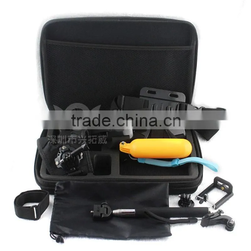 Wholesale XTW 12-in-1 Essential Camera Accessories Kit for GoPro HERO 2/3/3+/4/4 Session