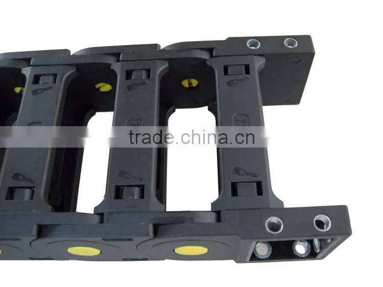 Ultra Durable Delicate Bridge Type Plastic Drag Chain For Machinery