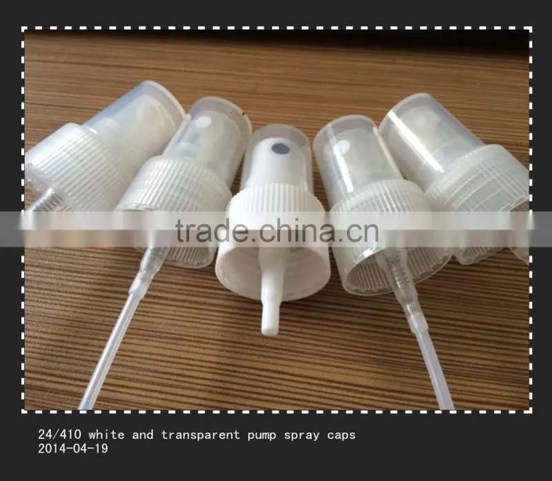 24mm new pp material aluminium pump spray atomizer caps for perfume bottles