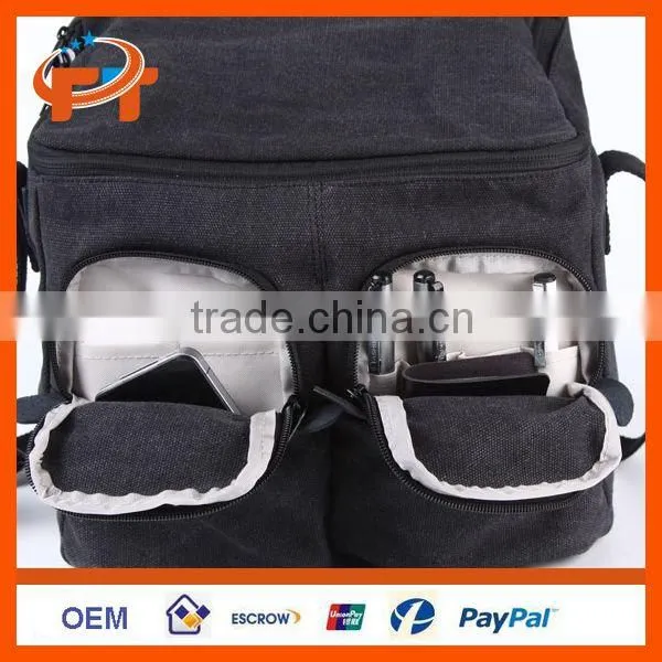 New Canvas SLR DSLR Camera Bag for Canon Nikon EOS 600D 60D 550D 7D 500D 1100D