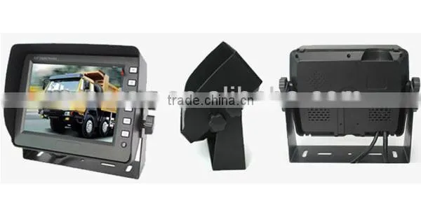 factory best 5.6 inches digital Rear view monitor with 2CH for bus
