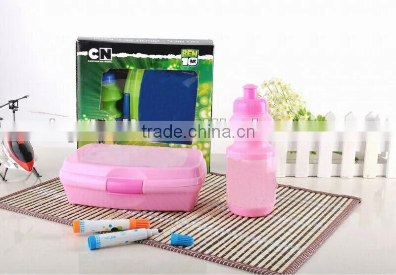 Manufacturer directly supply water bottle with lunch box